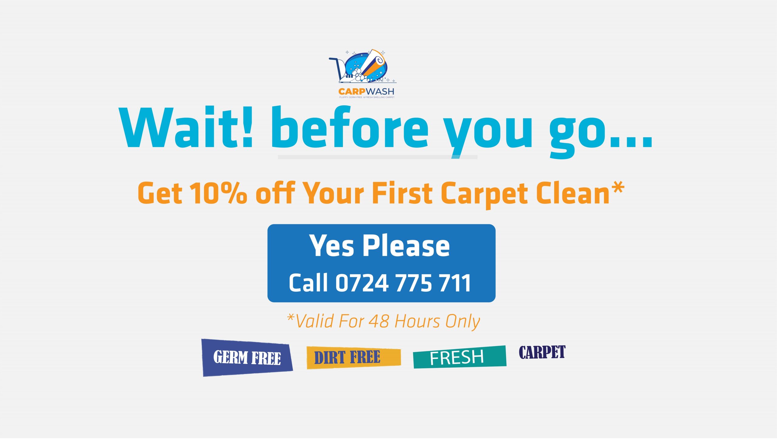 How do you clean carpet daily